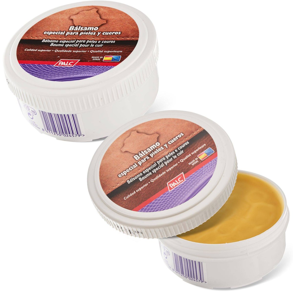 2x Tłuszcz do skór do obuwia odżywczy balsam palc 210 ml
