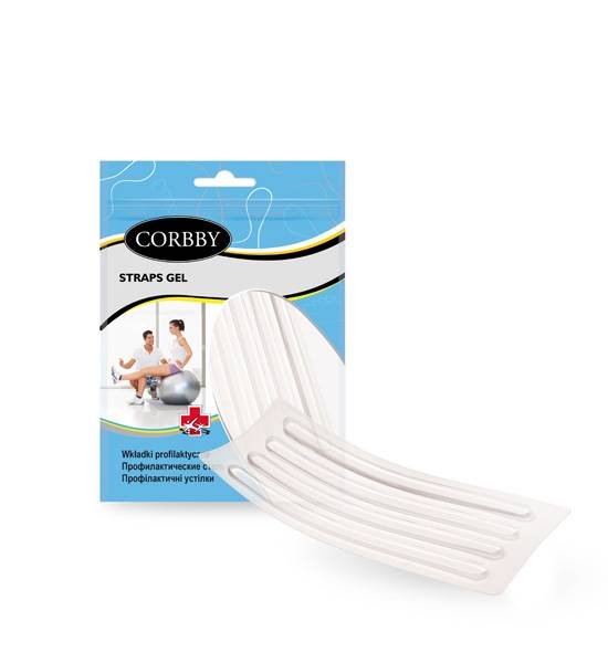 Straps gel - Paski żelowe do butów 4szt.