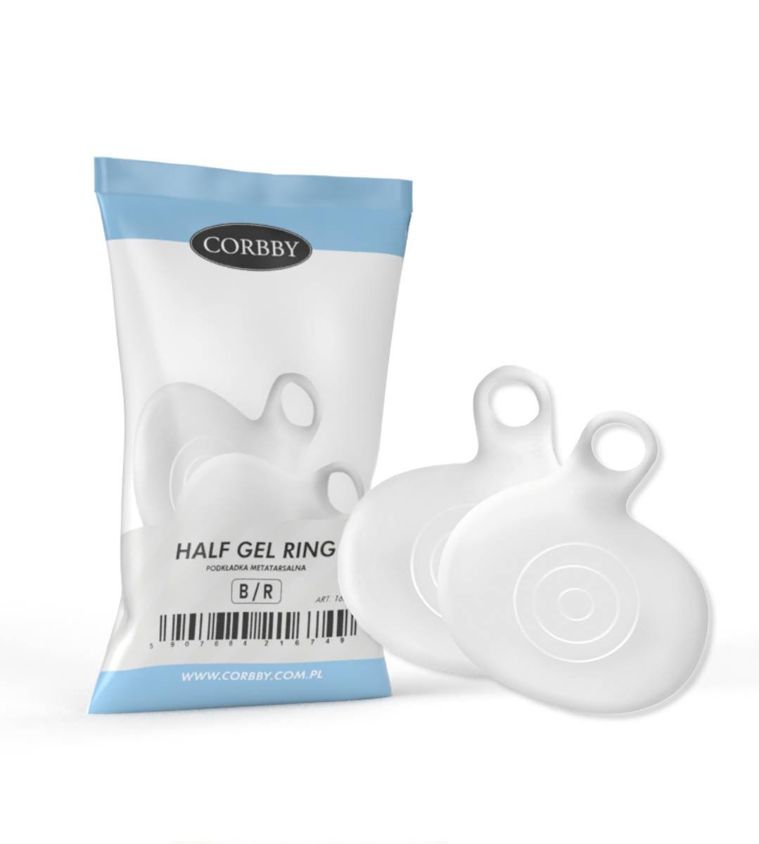 Half gel ring podkładka metatarsalna