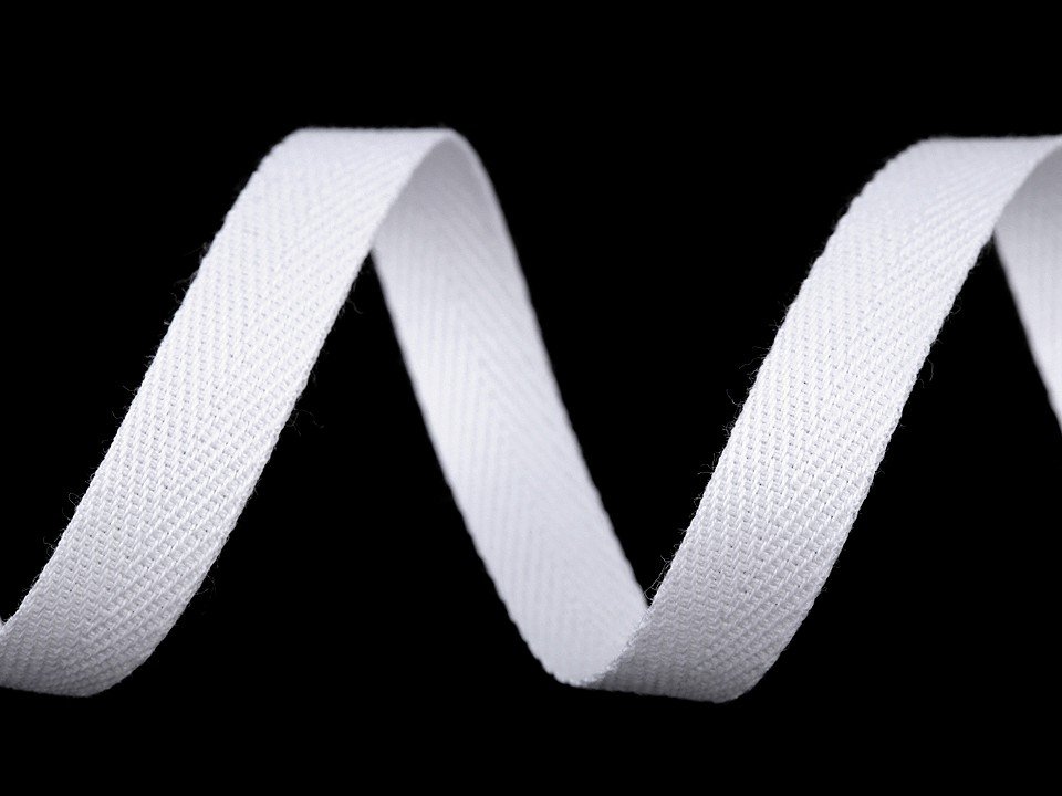 Made in Poland Taśma bawełniana 10 mm ( 50 mb ) F93A-1675C