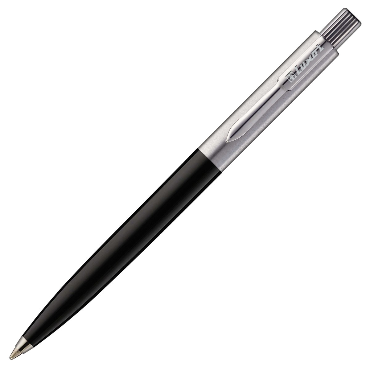 Długopis metalowy Luxor Neo Star chrom czarny