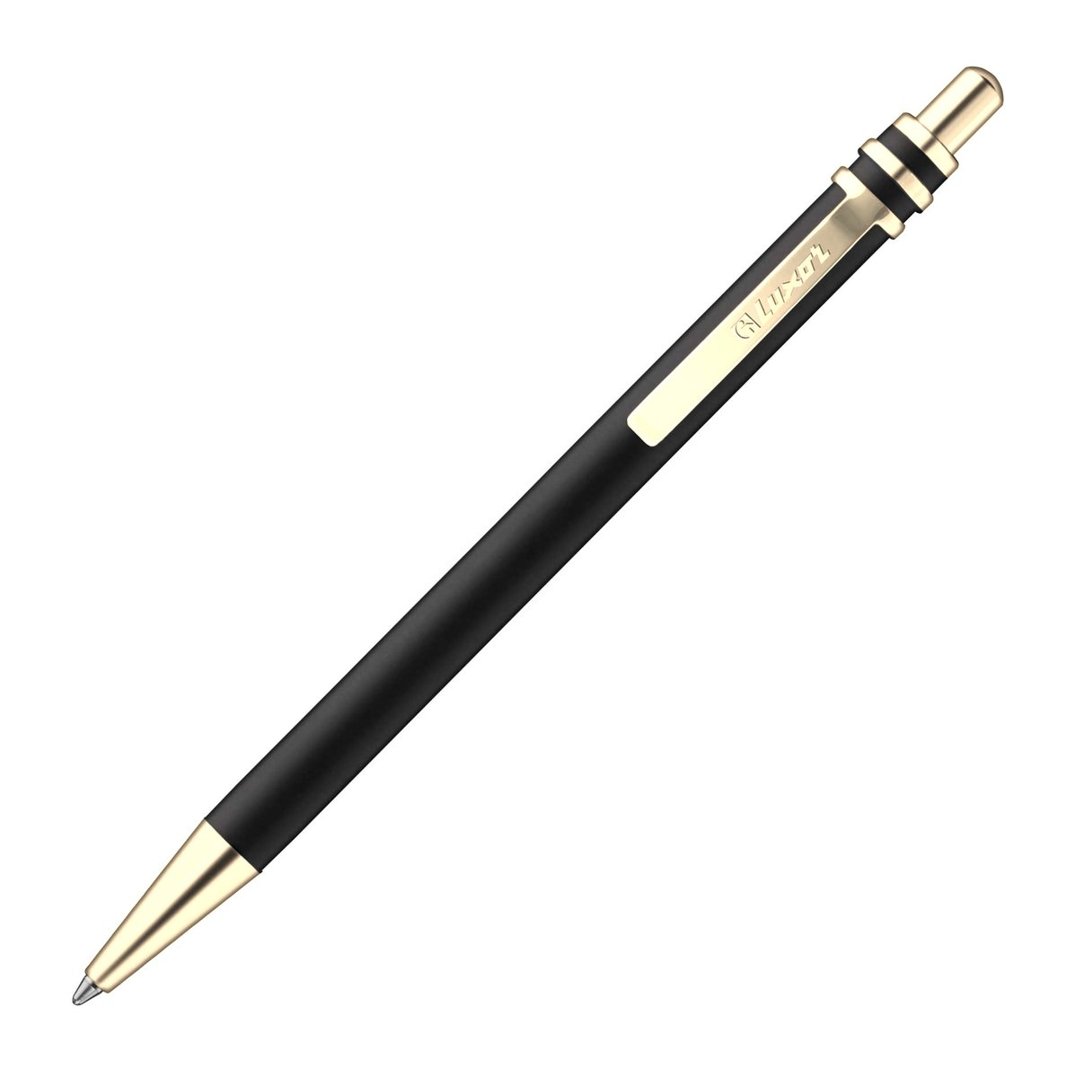 Długopis metalowy Luxor Astra czarny pozłacany