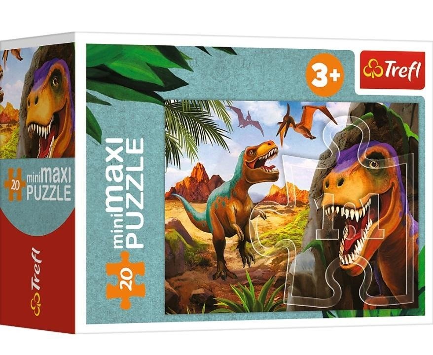 Puzzle 20 el. miniMaxi Poznaj świat dinozaurów 3 Trefl