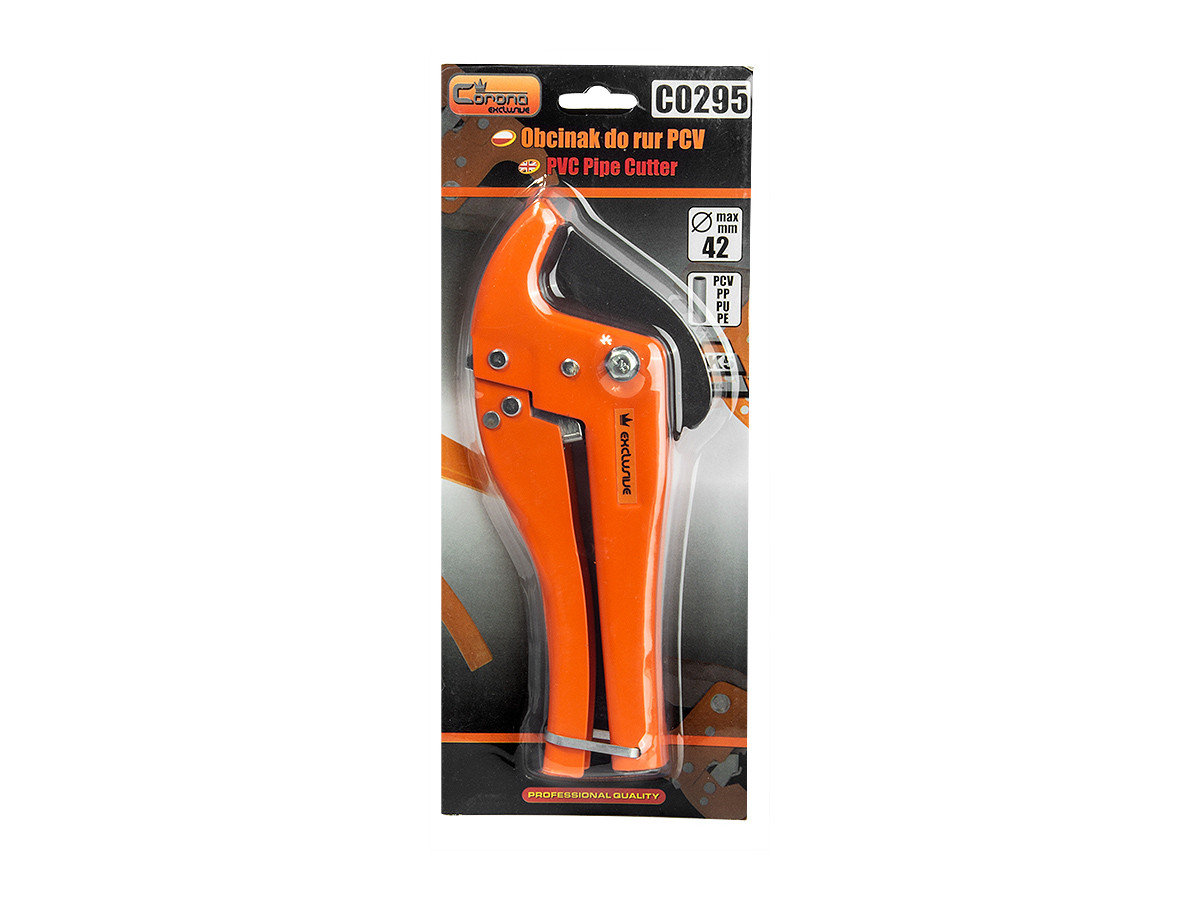 C0295 Metalowe Nożyce Obcinak Do Rur Pcv 42MM Stal