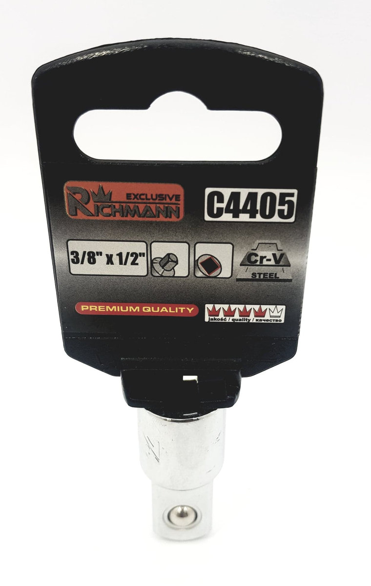 Redukcja do nasadek 1/2''M x 3/8''F C4405 Richaman