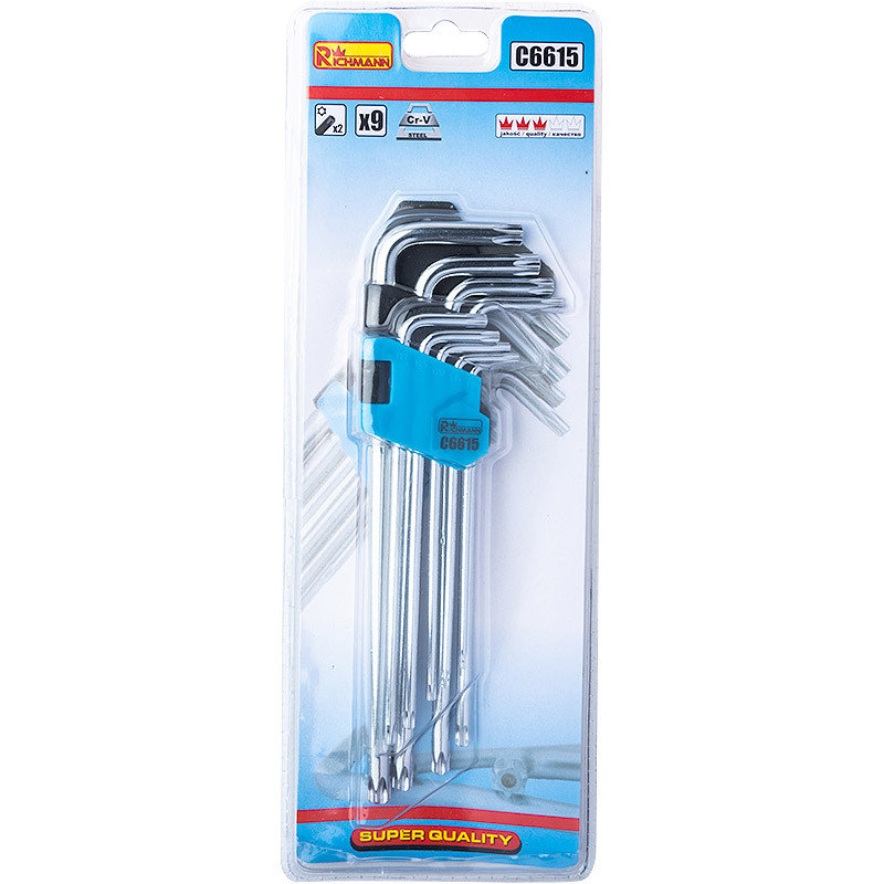 Corona Klucze imbusy Torx dł.2-10 CV Jakość