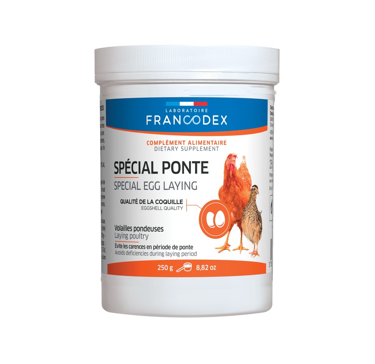 Francodex Francodex Egg production preparat wspomagający kury nioski 250g