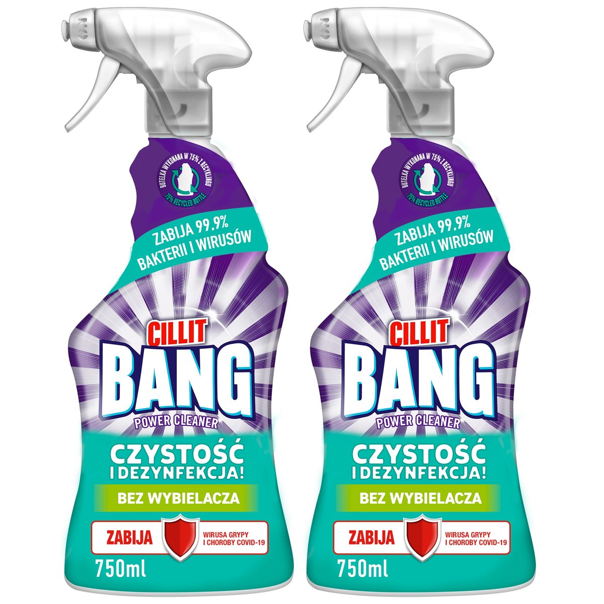 CILLIT BANG CZYSTOŚĆ I DEZYNFEKCJA BEZ WYBIELACZA 750 ml