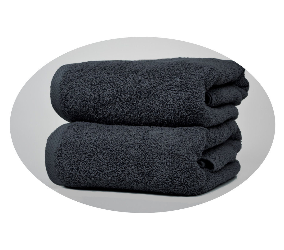 Ręcznik granatowy hotelowy kąpielowy 100x50 - Extra Soft