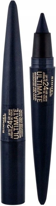 Rimmel London London Ultimate 24HR kredka do oczu 1,6 g dla kobiet 004 Carbon Sapphire