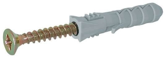 MC rozporowy 8 mm z wkrętem z łbem stożkowym 5,0x45 mm, opakowanie 200 szt KOELNER