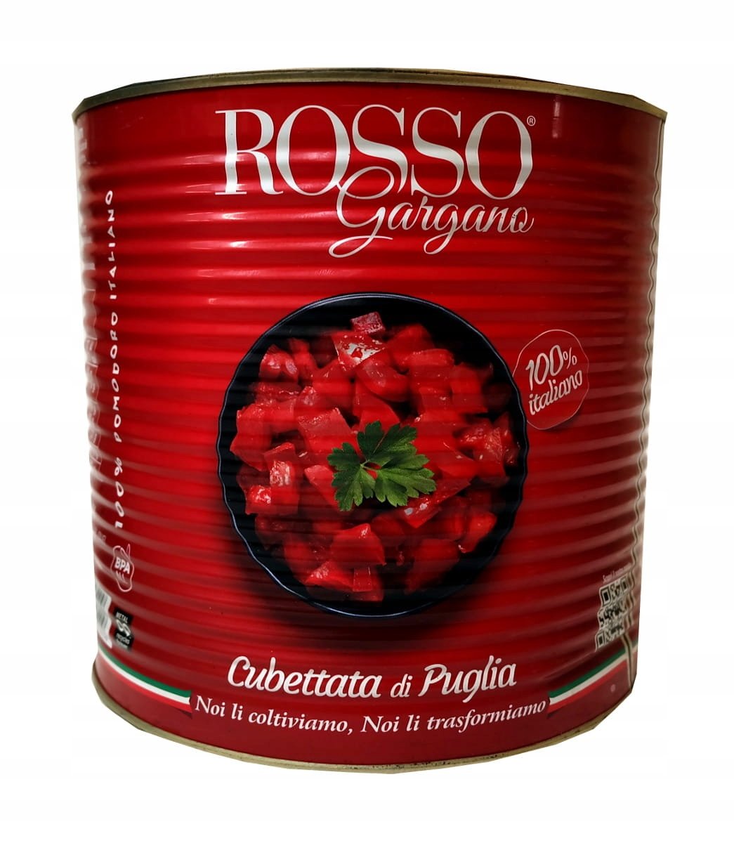 Pomidor 2550G ROSSO GARGANO KOSTKA