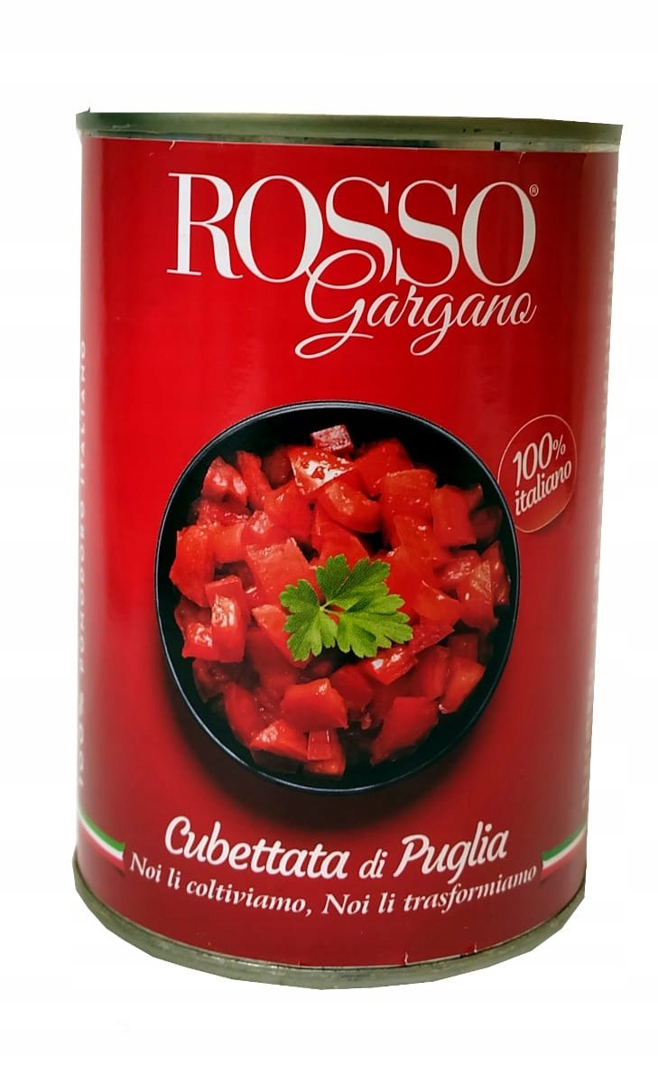 Pomidor 400G ROSSO GARGANO KOSTKA