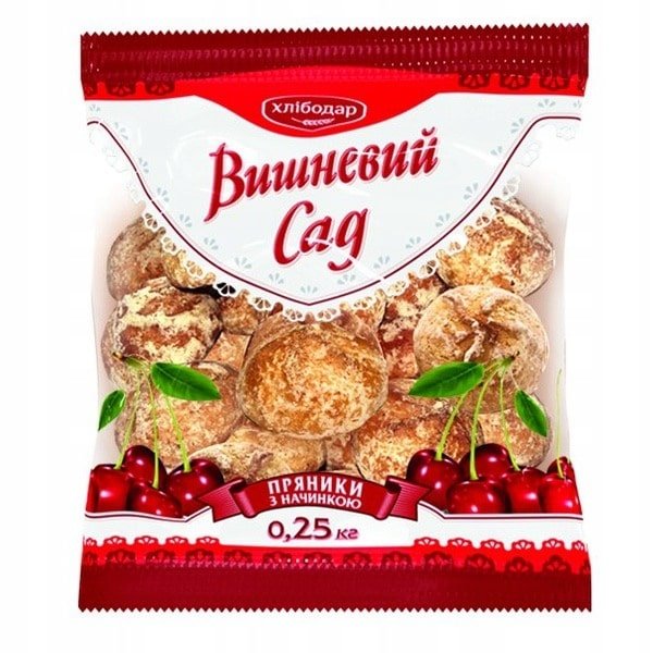 Pierniki wiśniowy sad Hlibodar, 250g
