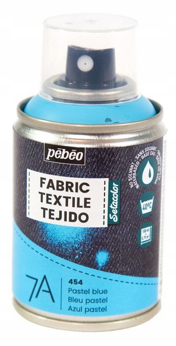 7A SPRAY FARBA DO TKANIN 100ML PASTEL BLUE