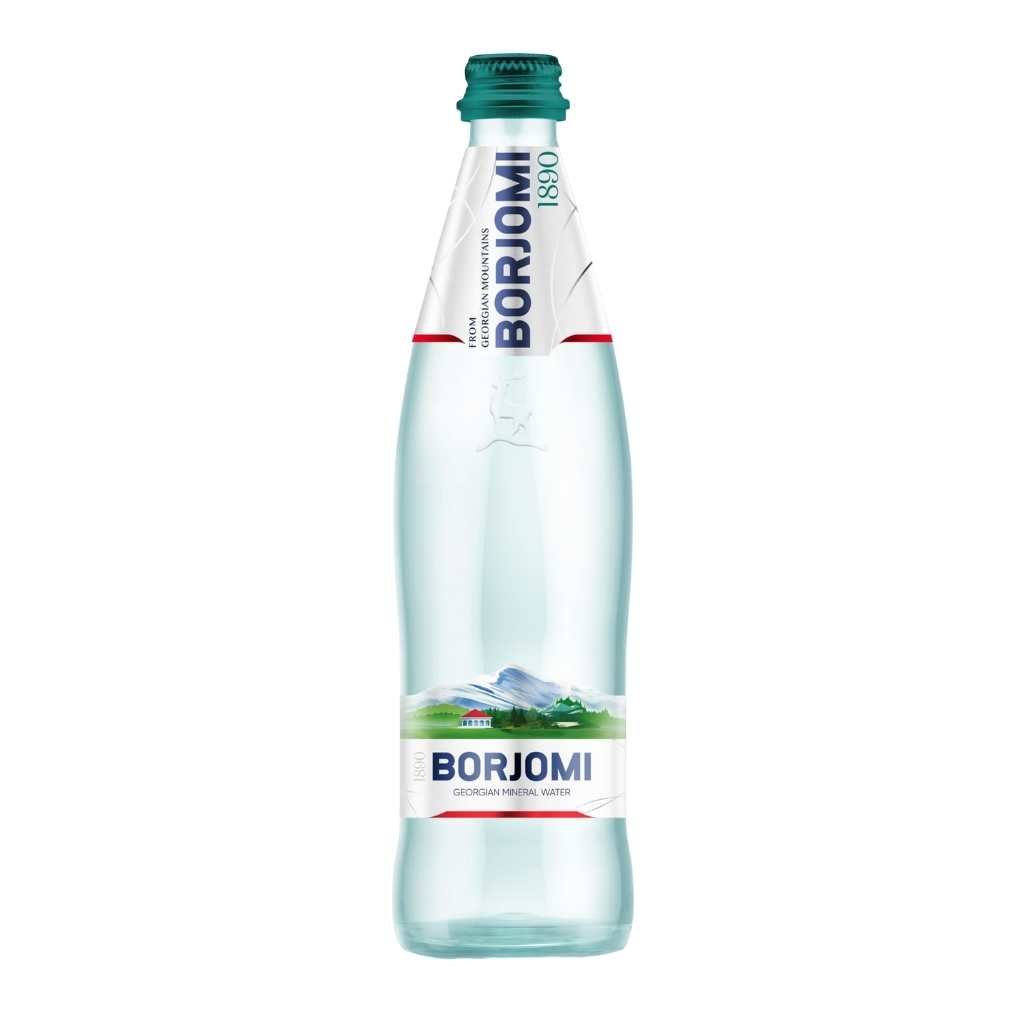 Woda Borjomi szklo 0.5l