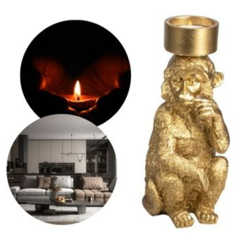 ŚWIECZNIK MAŁPA ZŁOTA