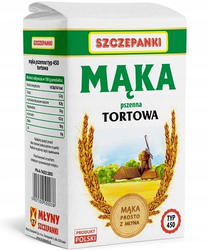 Szczepanki Mąka pszenna typ 450 tortowa