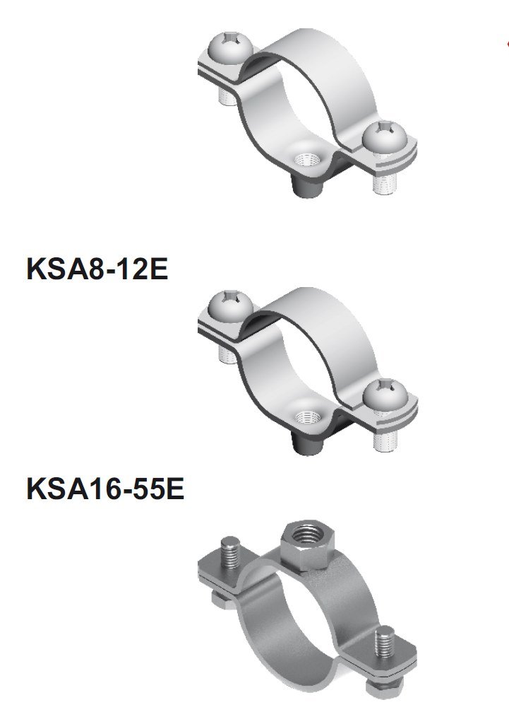 Obejma kablowa KSA18 E90