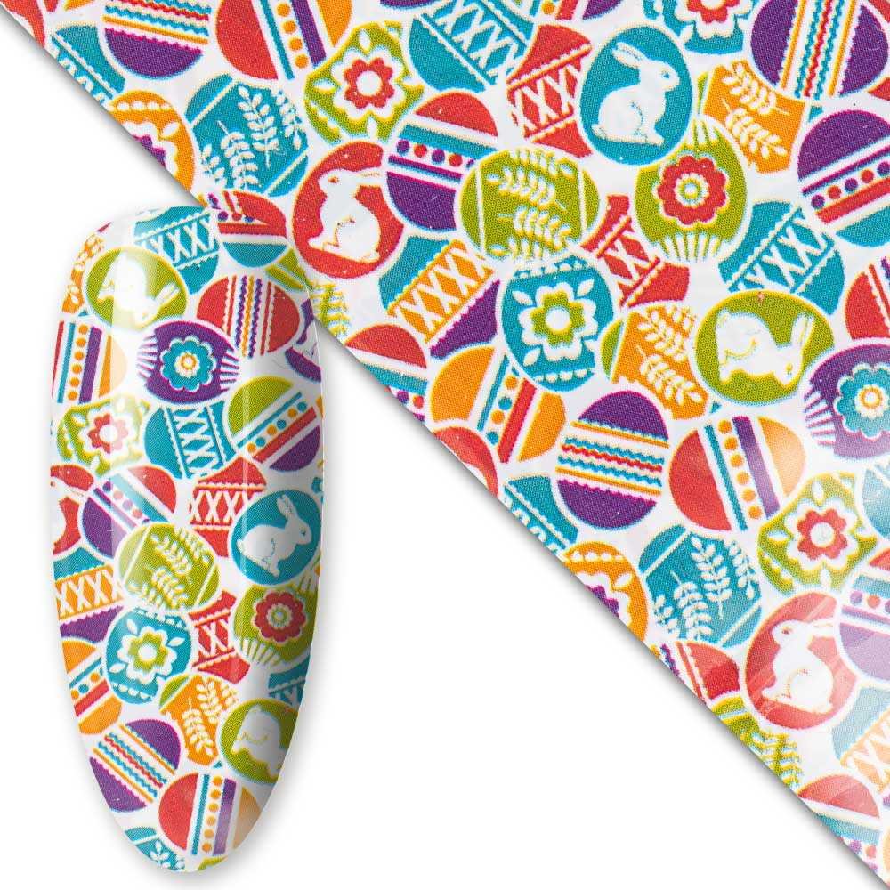 Folia transferowa wielkanocna 100 cm Nr 9