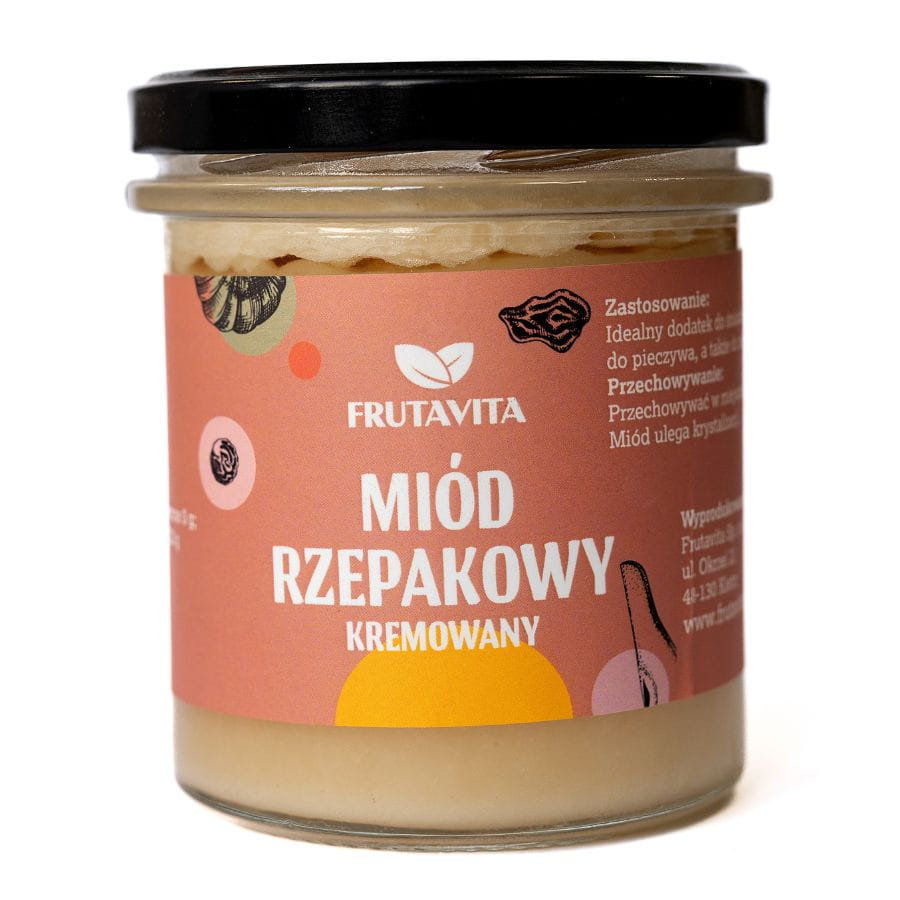 Miód rzepakowy kremowany 400 g