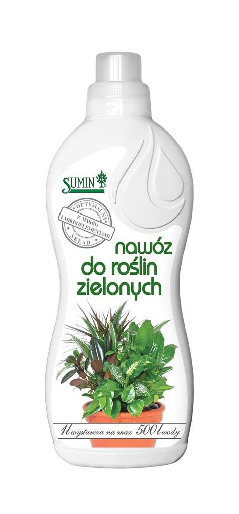 Sumin Nawóz Do Roślin Zielonych Płynny 1L