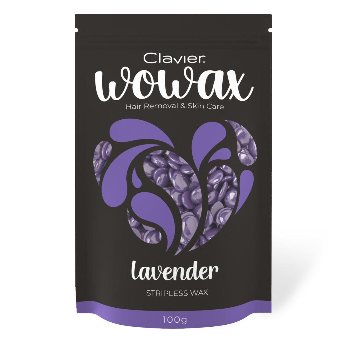Clavier - Wosk do depilacji LAVENDER 100g