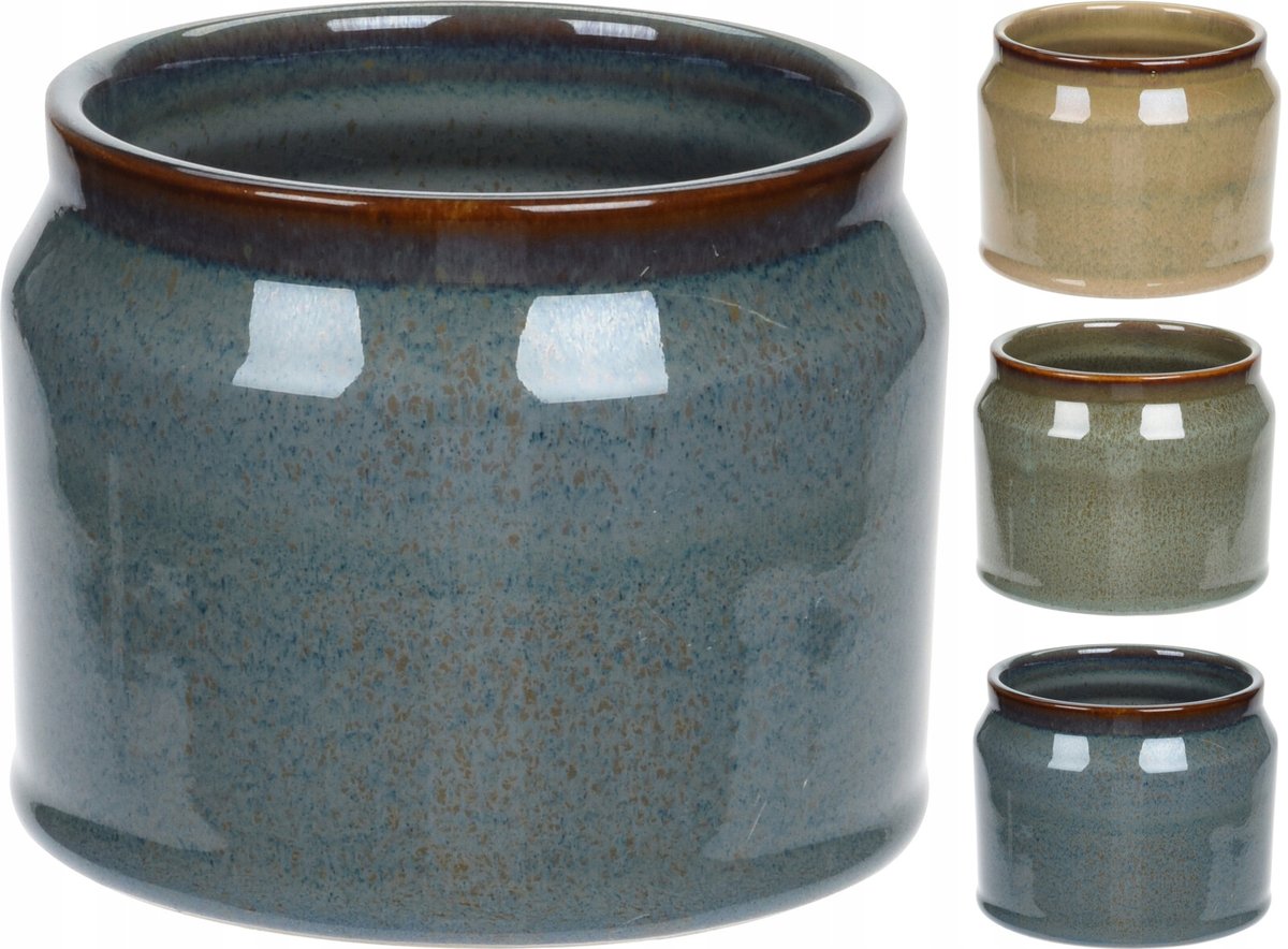 Osłonka porcelanowa na doniczkę 12 x 9 cm