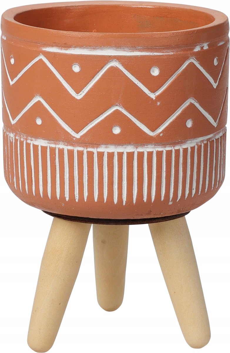 Osłonka cementowa na nóżkach 10 cm Terra