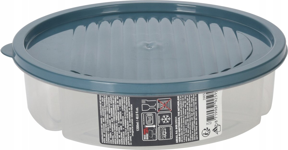 Pudełko do przechowywania z pokrywką 1200 ml