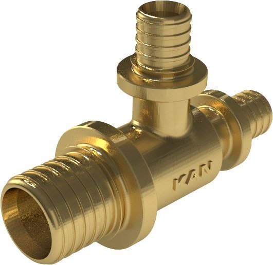 Trójnik mosiężny UltraLine-25/20/20