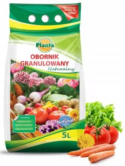Nawóz naturalny Obornik kurzy granulowany 10litrów