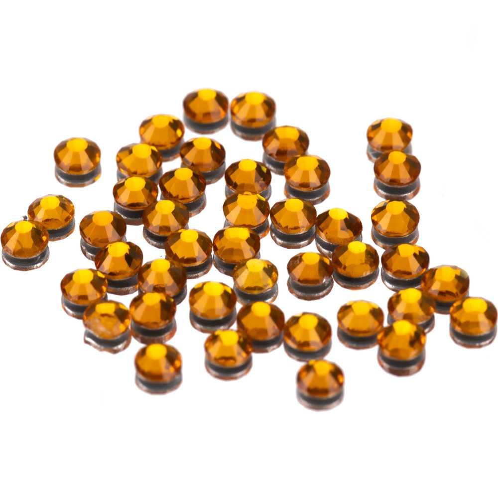 Cyrkonie do paznokci szklane SS5 Topaz 50 szt