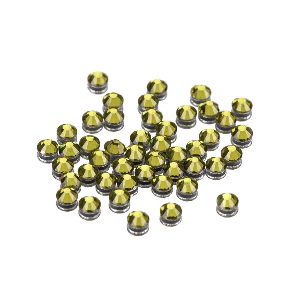 Cyrkonie do paznokci szklane SS5 Olivine 50 szt