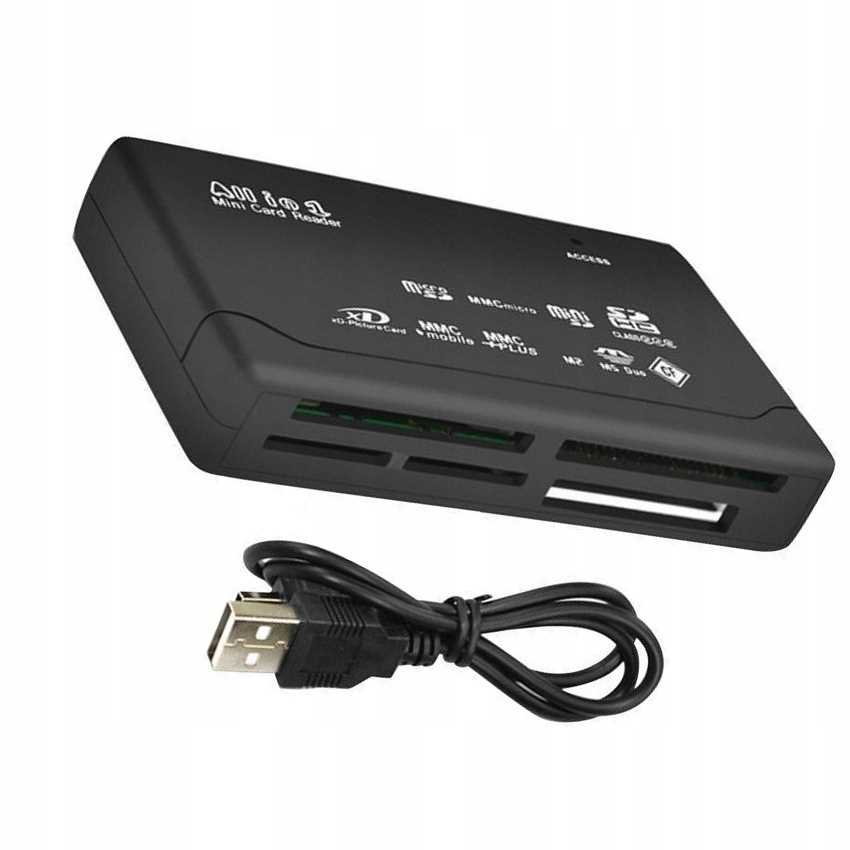 Adapter USB Czytnik Kart SD microSD SDHC ADXC SD