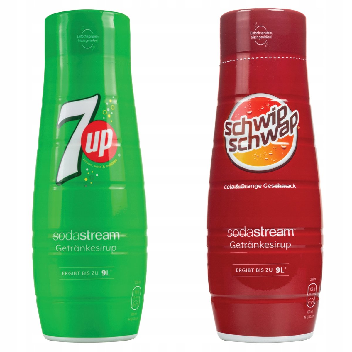 Syrop Sodastream Schwip Schwap Cola Orange 7 Up