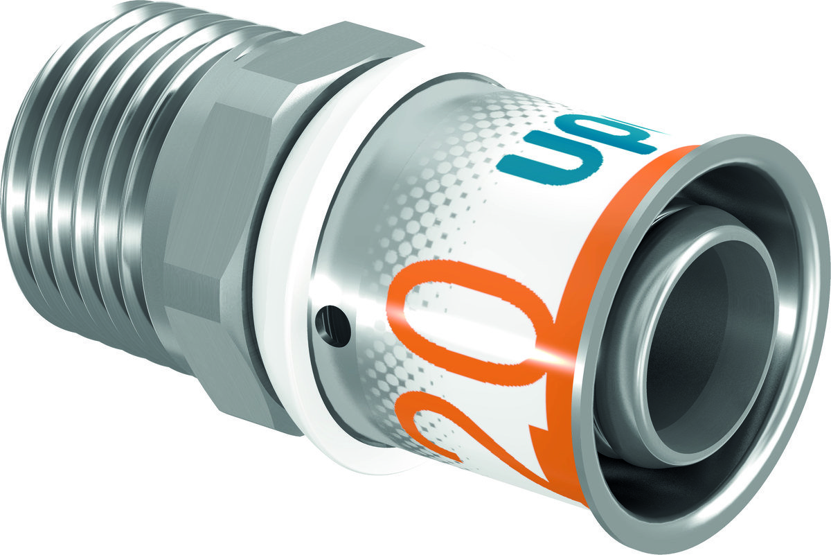 Uponor S-Press PLUS złączka z gwintem zewn. 20-R1/2