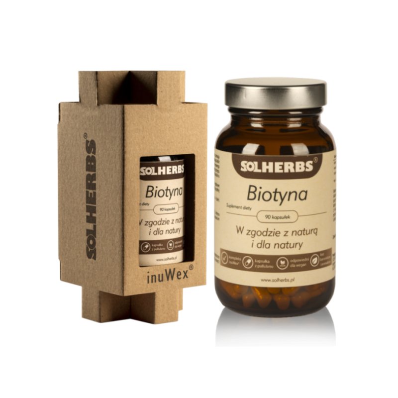 Solherbs Biotyna, 90 kaps.