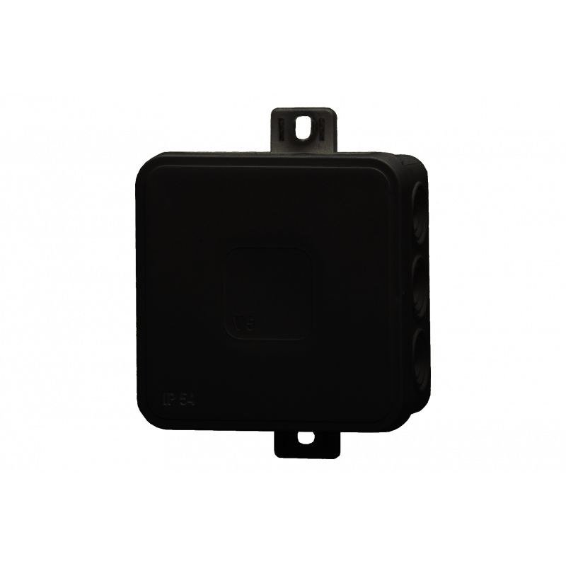 Onnline Puszka hermetyczna V5 termoutwardzalna IP54 czarna-klik 75x75x41