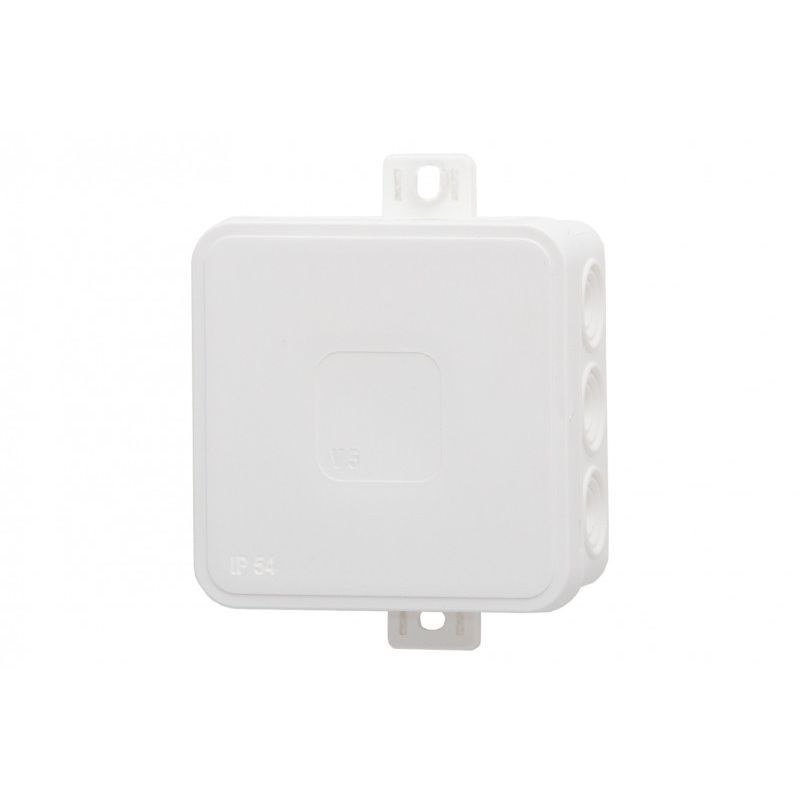 Puszka herm V5, IP54, 400V, biała - klik, 75x75x41