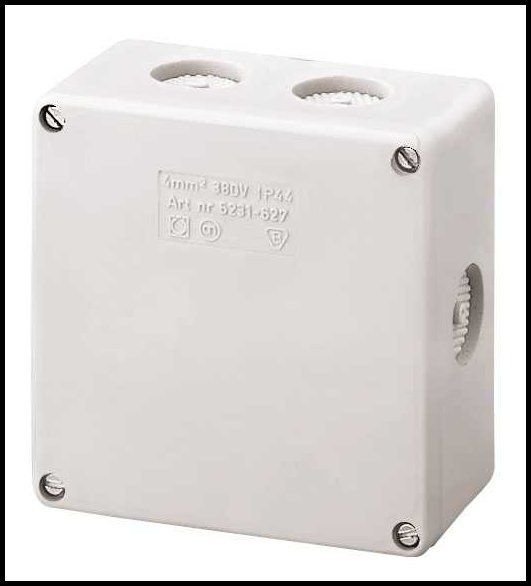 Odgałęznik izolowany 5TX4-380-N/T-IP44-4XB16,5