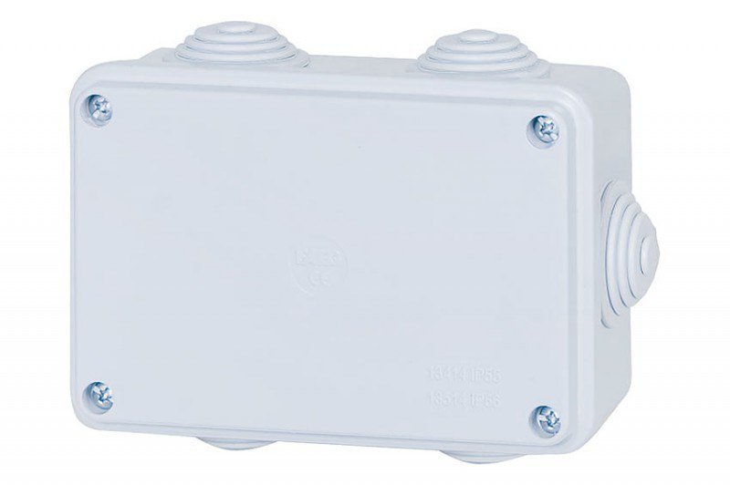 Puszka hermetyczna Fg 120x80x50 z dławikami
