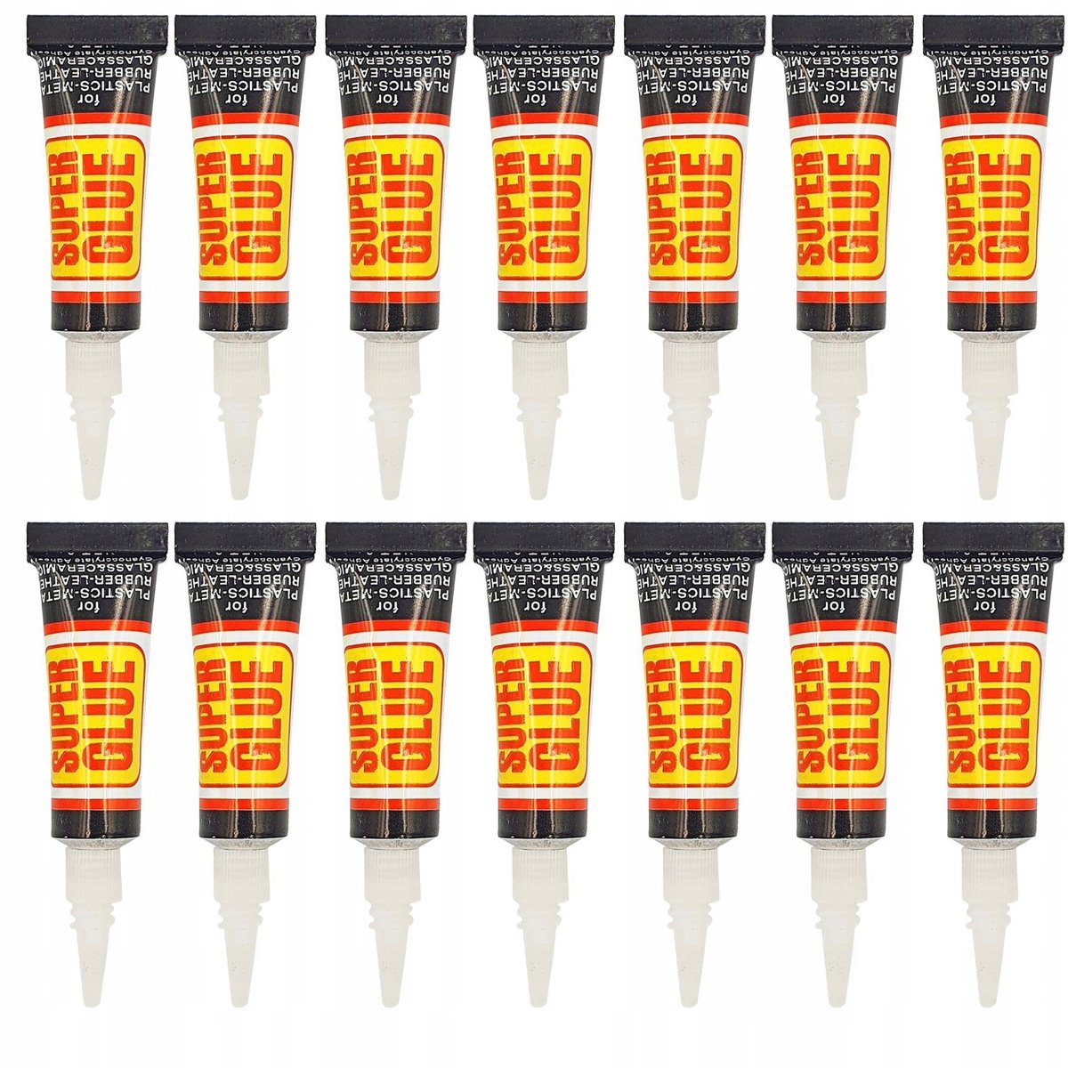 Zestaw 14 klejów cyjanoakrylowych Super Glue 2g 14szt.