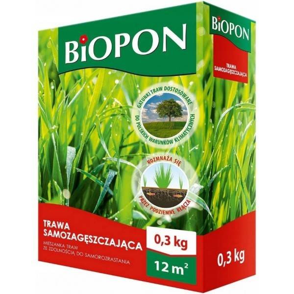 BIOPON MIESZANKA TRAW TRAWA SAMOZAGĘSZCZAJĄCA 0,3KG