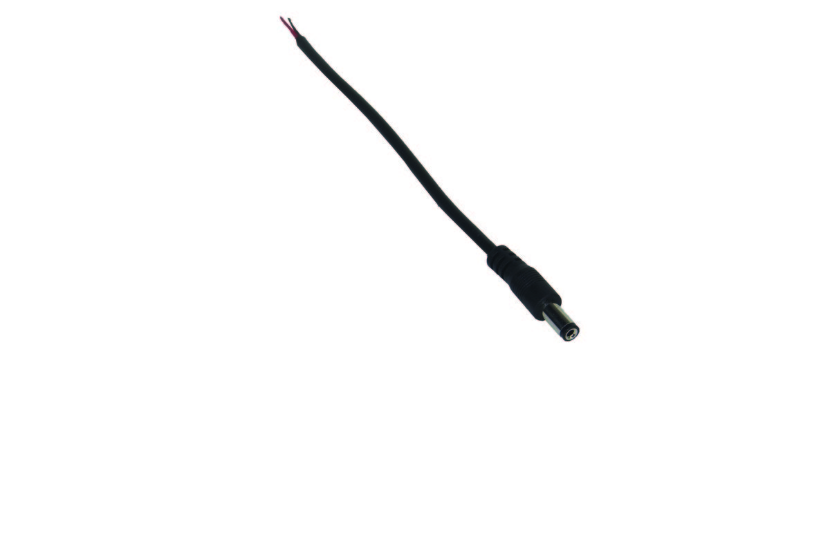 Nextec Wtyk NEXTEC DC 2,1x5,5 z przewodem 15cm
