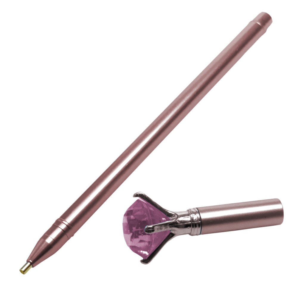 JASNORÓŻOWY DŁUGOPIS DO HAFTU DIAMENTOWEGO – DIAMENCIK