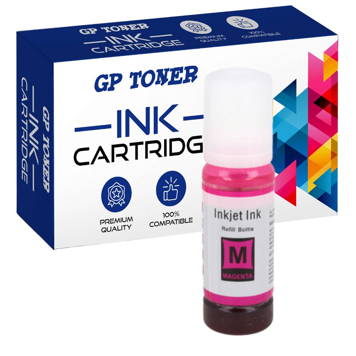 Tusz Do EPSON ET-2710 ET-2715 ET-2720 ET-2815 ET-3700 ET-3750 Magenta