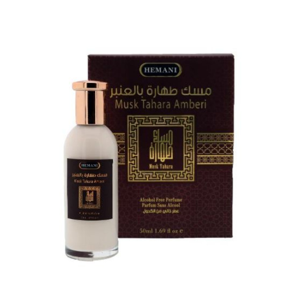 Hemani Musk Tahara Amberi 50 ml, perfumy bez alkoholu
