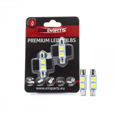 Żarówki LED C3W 2 SMD 4014 Canbus 2szt