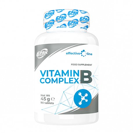 6PAK 6PAK Vitamin Complex B 90 tabs